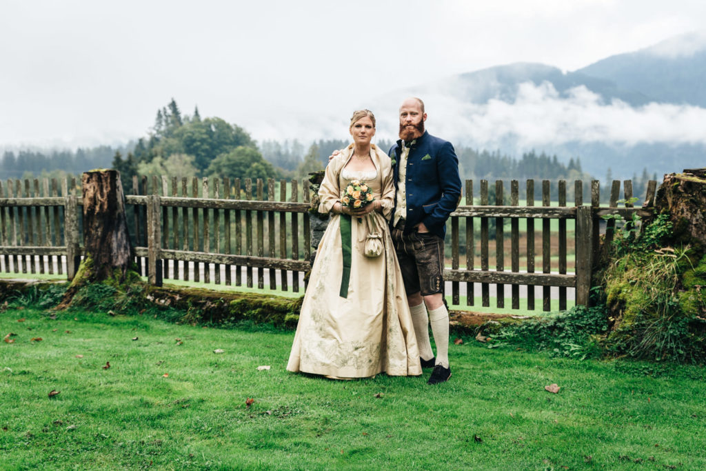 Paarshooting Trachtenhochzeit