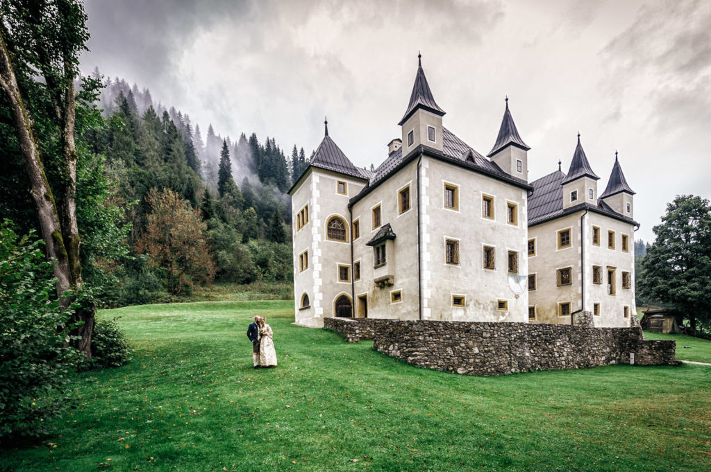 Standesamtliche Trauung im Schloß Höch in der Flachau