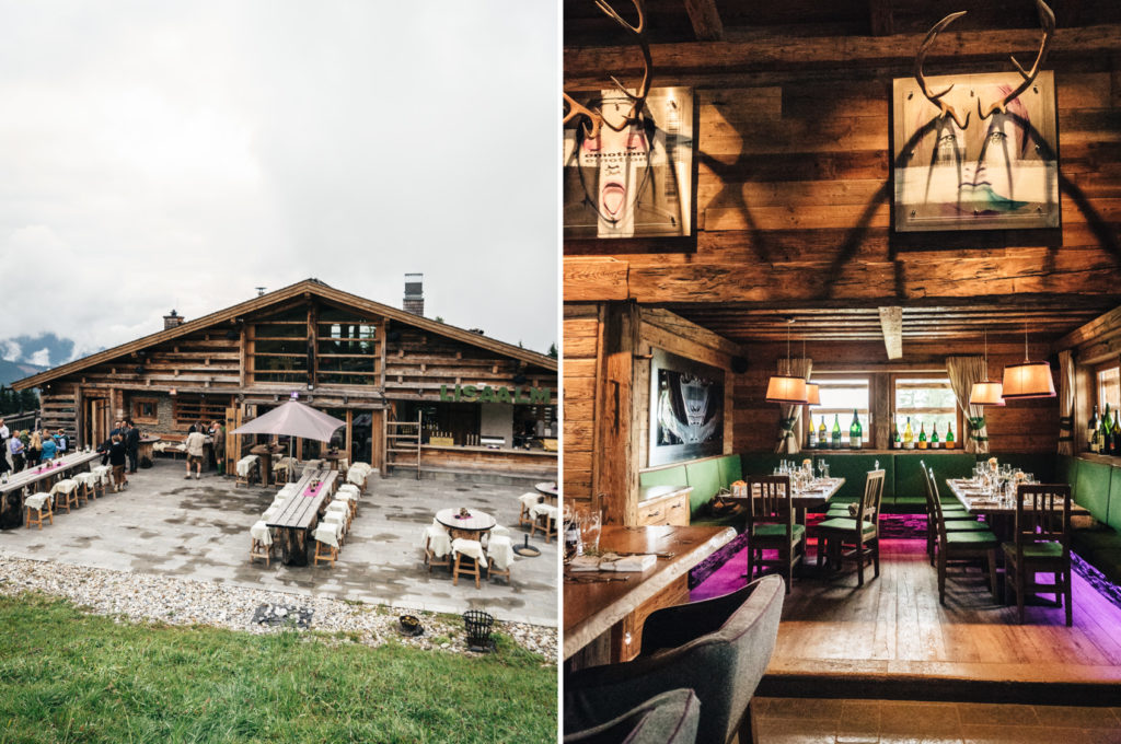 Trachtenhochzeit Flachau Hütte